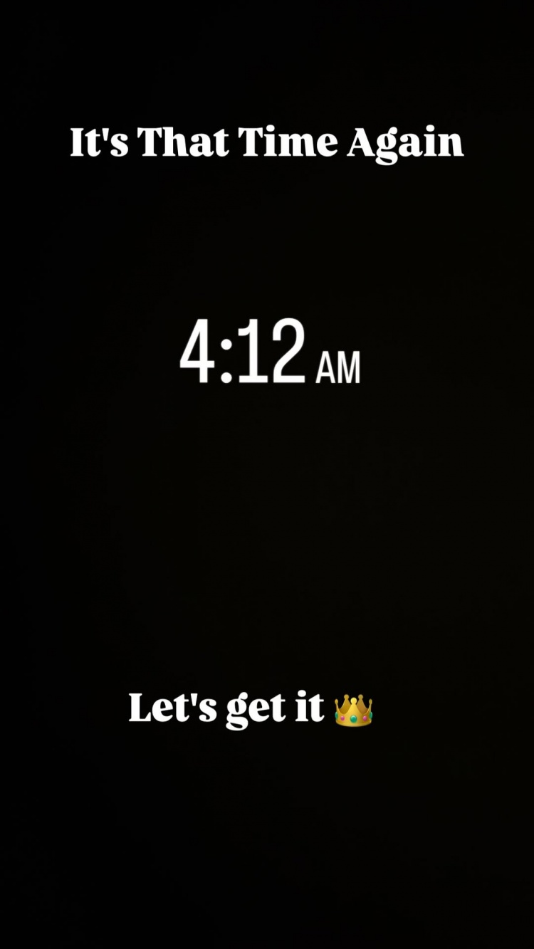 詹姆斯凌晨4:12早起训练引热议