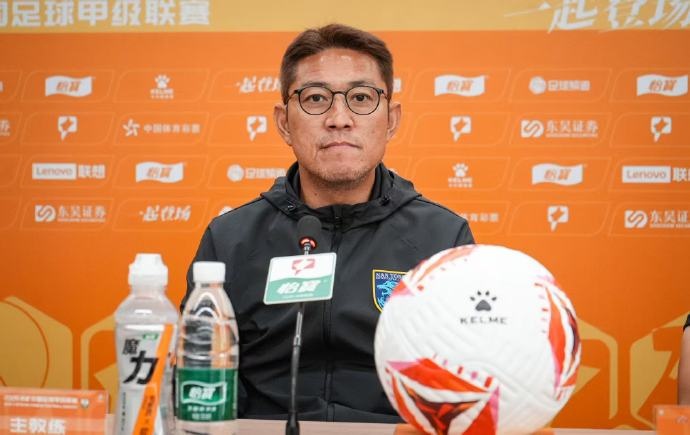 金大仪:时隔一年,再次来到苏州体育中心体育场,心情挺兴奋的